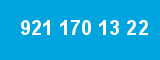 921 170 13 22